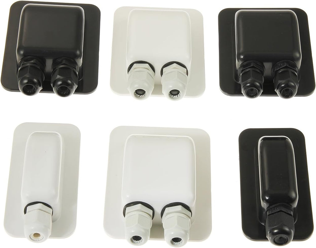 Waterproof ABS Double Cable Entry Gland