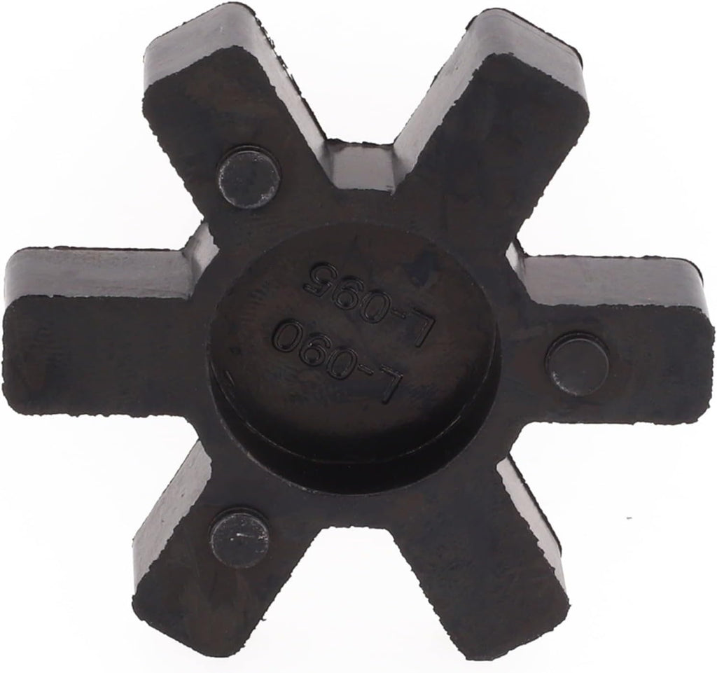 L095 Jaw Coupling Insert, Flexible Urethane Spider, Black 53Mm