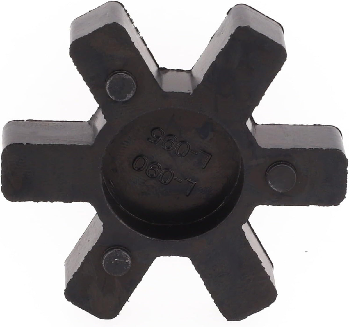 L095 Jaw Coupling Insert, Flexible Urethane Spider, Black 53Mm