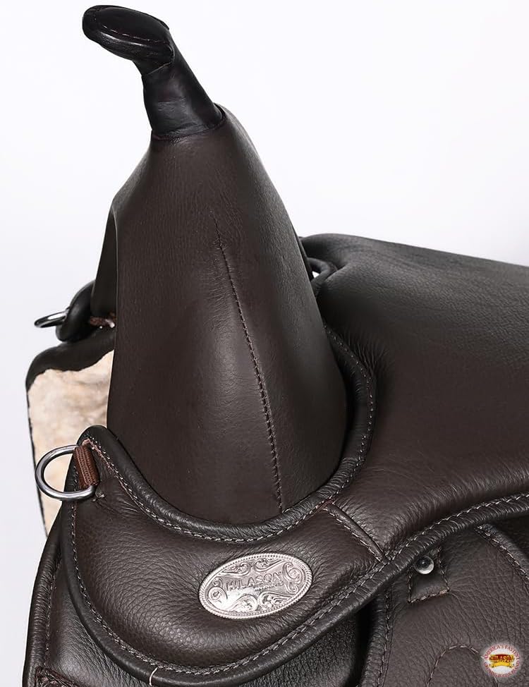 Hybrid English Treeless Saddle Brown Western Trail