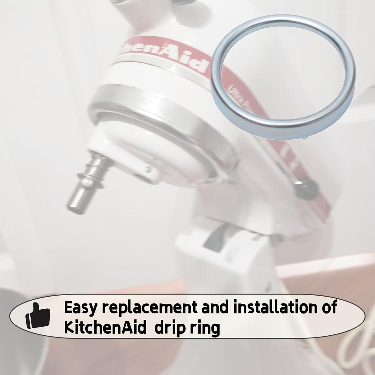 WP240285 Drip Ring Replacement for KitchenAid Stand Mixer