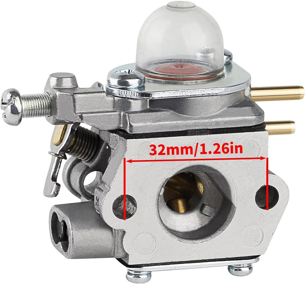 753-06190 Carburetor for Craftsman P210 P2100 WC2200 WC210 WS2200 WS210 Troy Bilt TB2040XP TB21EC TB22EC TB32EC TB42BC TB80EC Bolens BL110 BL160 Murray M2500 M2510 Trimmer WT-973