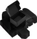 40 Pack 6x4x3 Black Shipping Boxes, Small Cardboard Mailer Boxes for Small Business Shipping Packaging