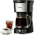 12 Cup Programmable Drip Coffee Maker, Auto Brew Coffee Machine | Keep Warm Plate,Removable Filter Basket,Auto
