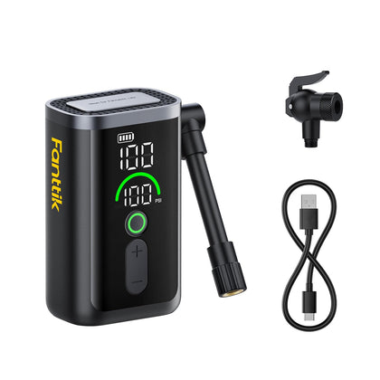 X11 Ace Mini Electric Bike Pump, 150PSI, 21s Fast Inflate, iF Award