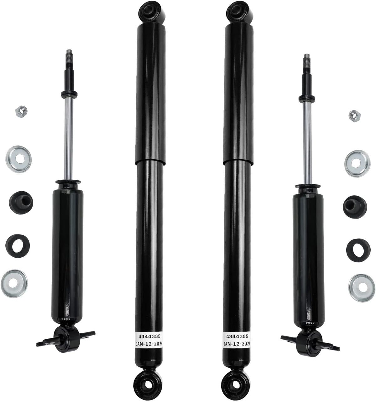 Detroit Axle - RWD Shock Absorbers for 2002-2008 Dodge Ram 1500
