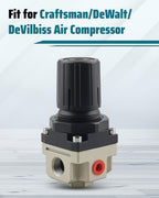Air Compressor Regulator Fit for Craftsman DeWalt DeVilbiss Air Compressor