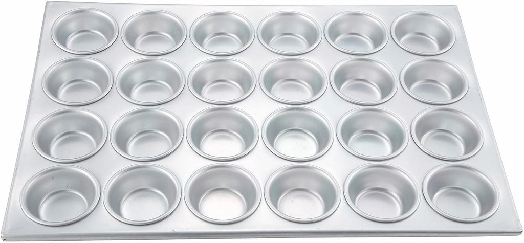 24-Cup Non-stick Muffin and Cupcake Pan, Aluminum