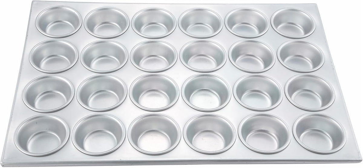 24-Cup Non-stick Muffin and Cupcake Pan, Aluminum