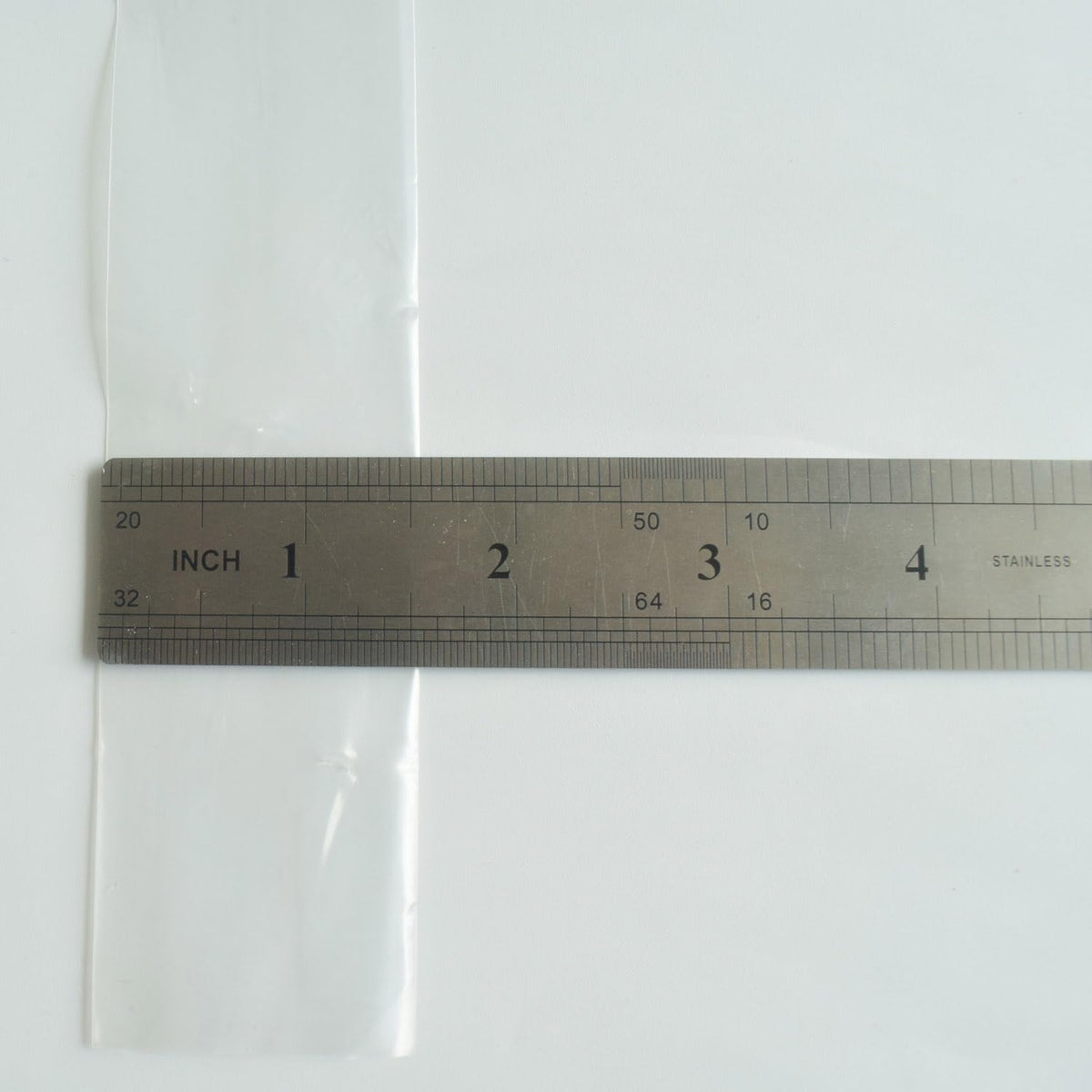 4 Mil Thick 2.2lb Poly Tubing Roll 1.6"/4cm Wide for for Custom Sized Poly Bags