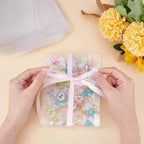 30PCS 4.5x1x5.9inch Clear Gift Box PVC Candy Treat Box Transparent Rectangle Wedding Favor Boxes for Treat Candy