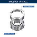 HIPicco 2 Pack 30306 Tapered Roller Bearing Cone and Cup Set