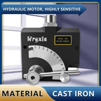 Wryxia Hydraulic Variable Flow Control Valve, Adjustable Flow Control Valve, 3000 PSI, 0-30 GPM, Cast Iron, Side-Ported (G 3/4)
