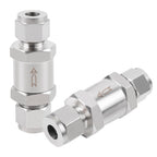 Yoebor 3/8" OD Stainless Steel 304 Compression Check Valve One Way WOG 1pc