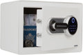 Biometric Safe - Lock Box with Fingerprint Scanner and Digital Key for Quick Access - Money Safe for Cash and Jewelry