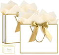 Gift Bags with Handles, 11" Small Gift Bags with Tissue Paper