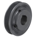 uxcell BK40-1 1/8 V-Belt Sheave 1 1/8"Bore 3.95"OD Single Groove Web Sheave