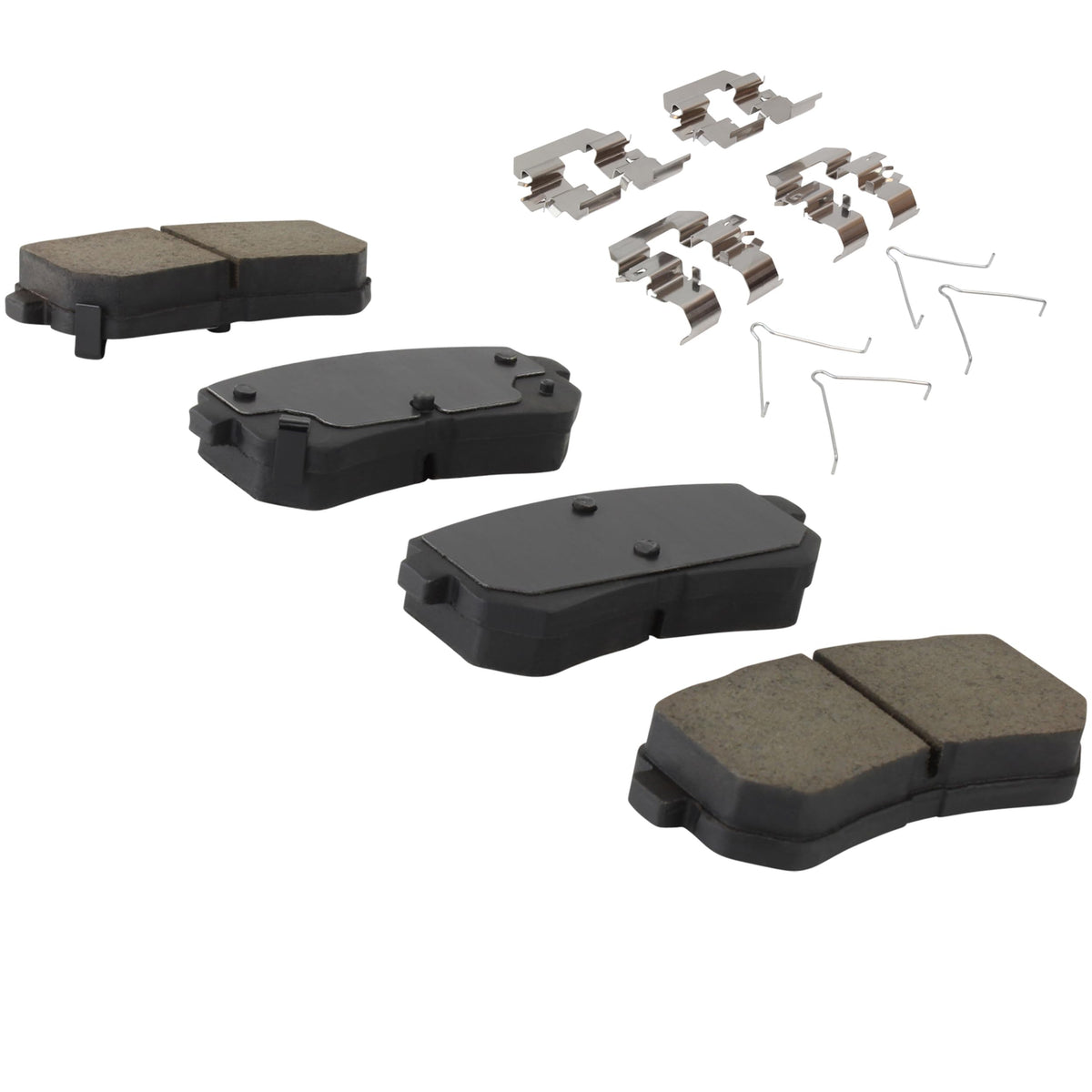 QUALITY-BUILT Premium Ceramic Rear Brake Pads w/Hardware BP2188C