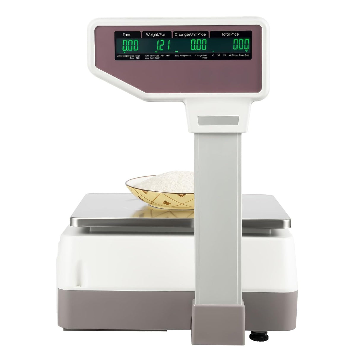 Label Printing Scale, 66.1Lbs Digital Deli Meat Food Computing Retail Price