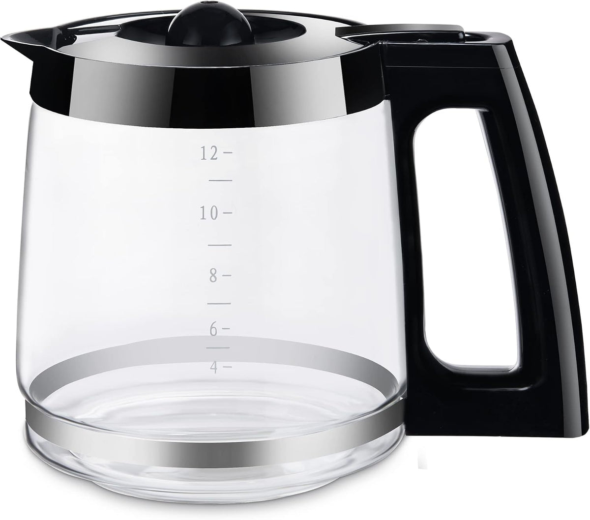 12-Cup Glass Coffee Carafe Replacement for Hamilton Beach Coffee Maker