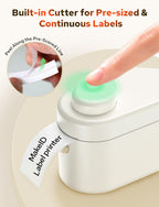 L1-C Bluetooth Label Maker with Tape Mini Rechargeable Label Printer