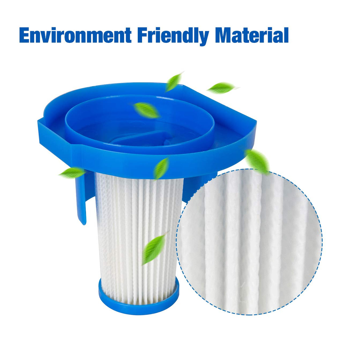 Vacmaster 239096 2-Pack Washable Filters For Stick Vacuum VSJ01.01