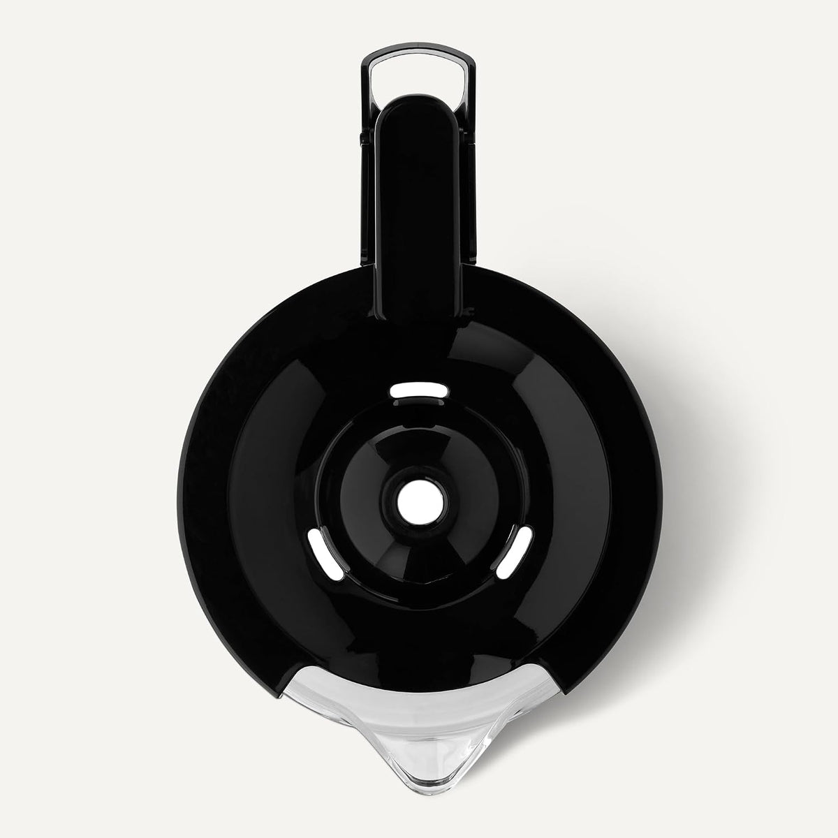 12-Cup Glass Replacement Carafe for Coffee Maker, Comfort-Grip Handle, Dripless Spout, Black，Only for B0D9QDMK9X