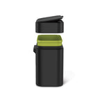 Compost Caddy, 4L / 1.1 Gallon Countertop Kitchen Compost Bin with Magnetic Dock for Trash Can, Soft-Seal Lid