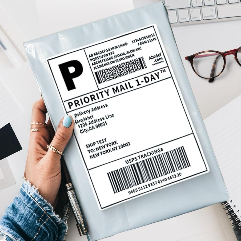 NB 9x12 Inch – 100 Pcs White Poly Mailers Strong Adhesive Self-Seal Shipping Envelopes, Tear & Water Resistant