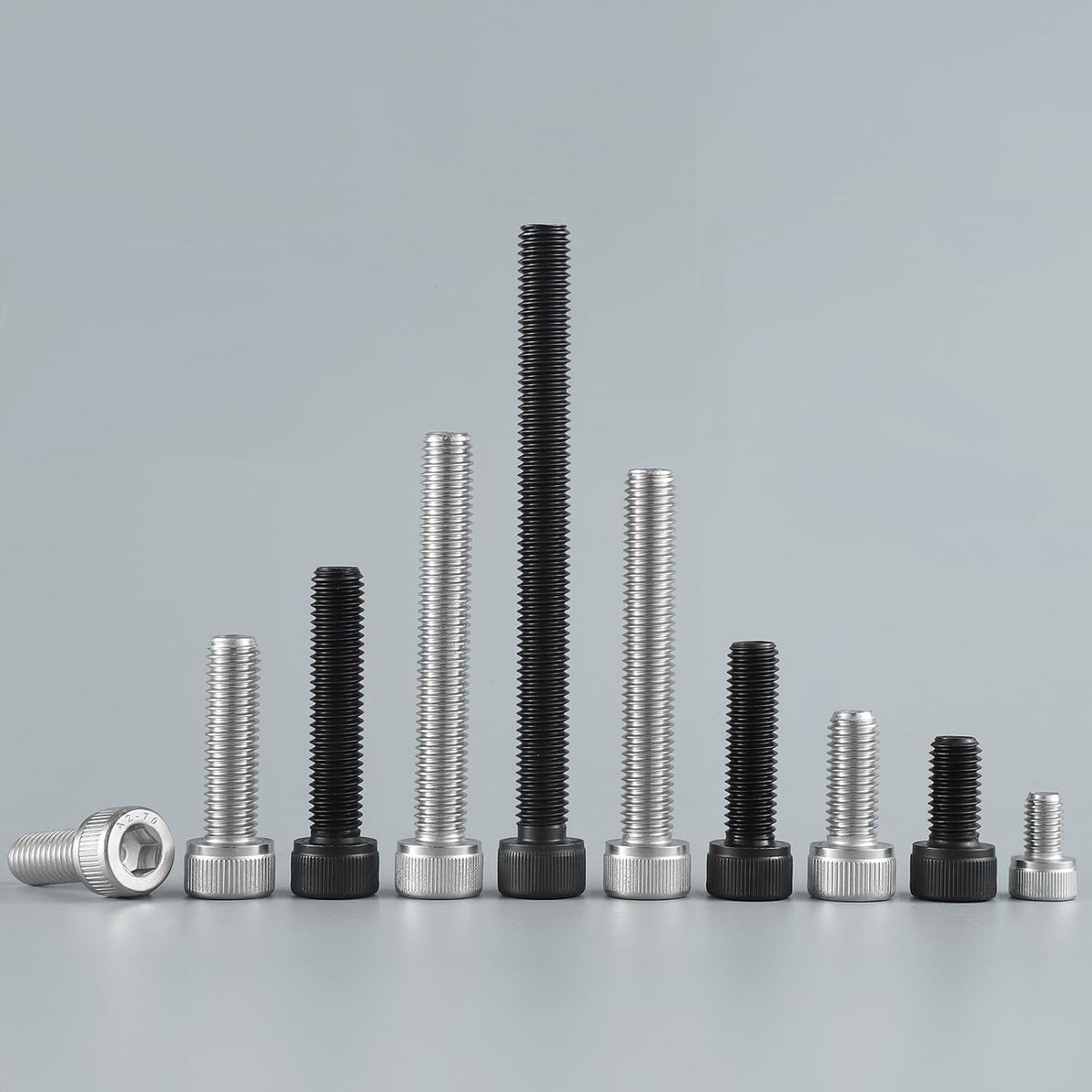 M8-1.25 x 20mm Bolt, 30PCS M8 Hex Socket Head Cap Screws Bolts, 12.9 Grade Alloy Steel, Full Threads, Allen Socket Drive, with Hex Spanner