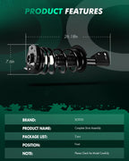 SCITOO Front Strut Assembly 2PCS for Cavalier,for Sunfire