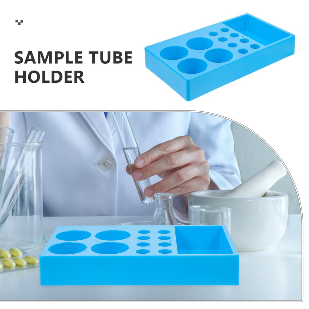 and Urine Holder Portable Tube Rack for Specimen Container Tray and Lab Tube Holder Integrated Sampling Tray for