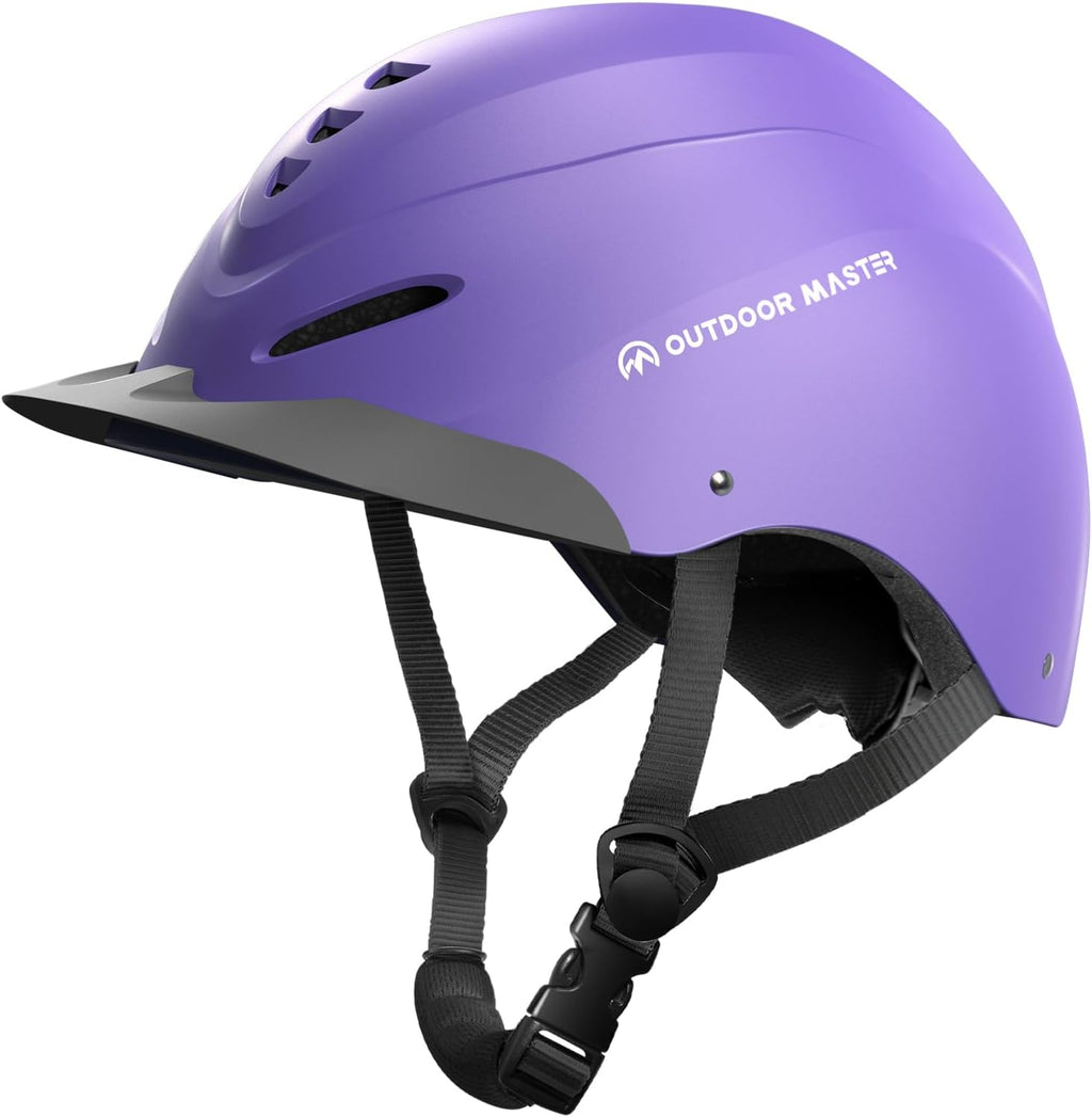 Equestrian Helmet, Breathable Horse Riding Helmet with Visor