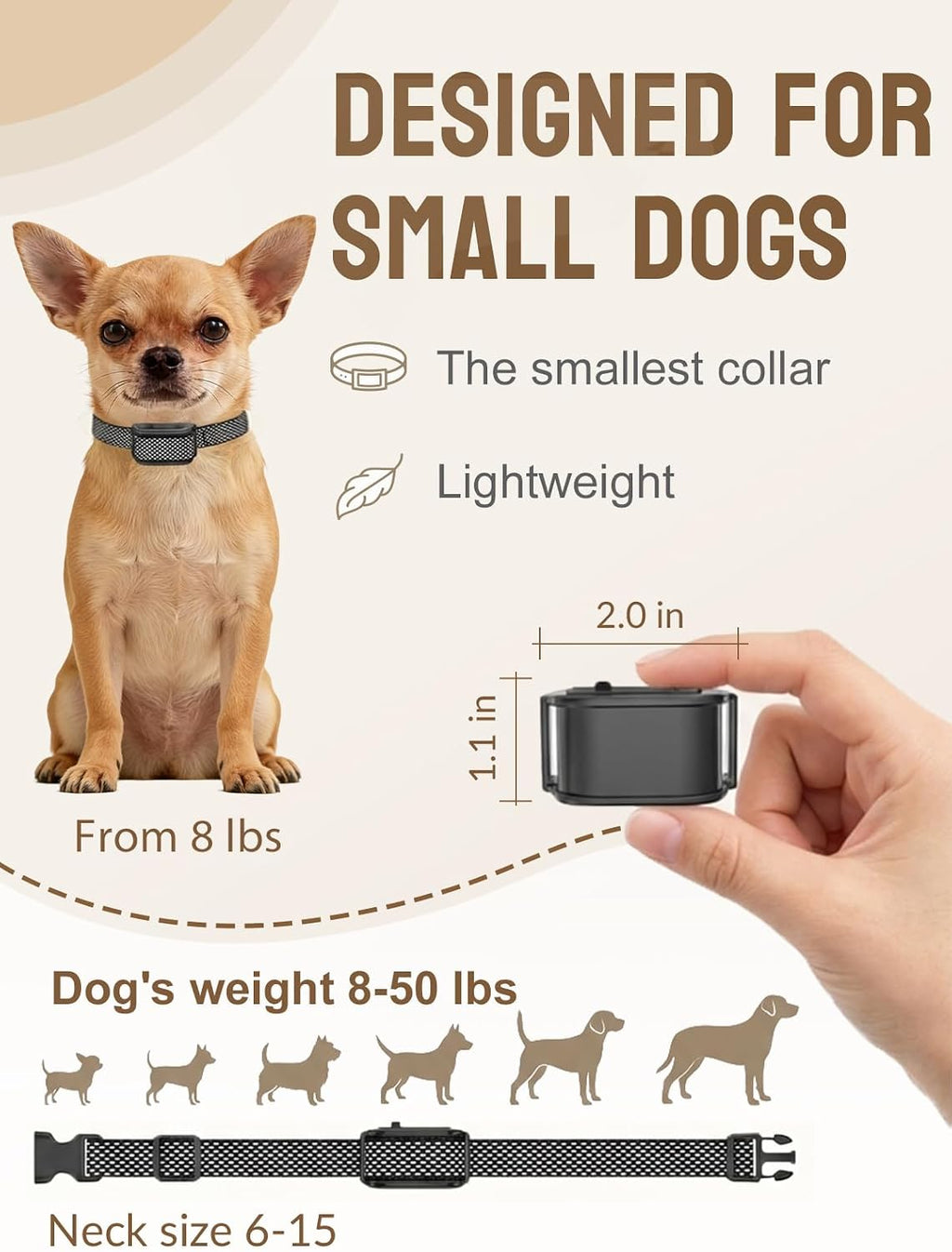 Wireless Dog Fence for Small Dogs- Up to 3500ft Adjustable Electric Fence,Waterproof Training Collar Rechargeable,Pet