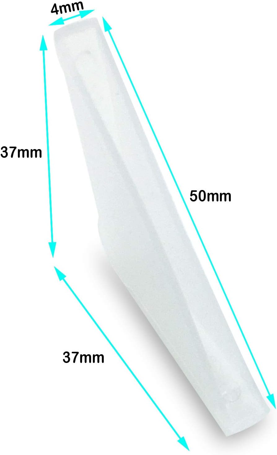 Triple Corner Protectors for Mirror/Glass/Metal Sheets Pack of 50PCS