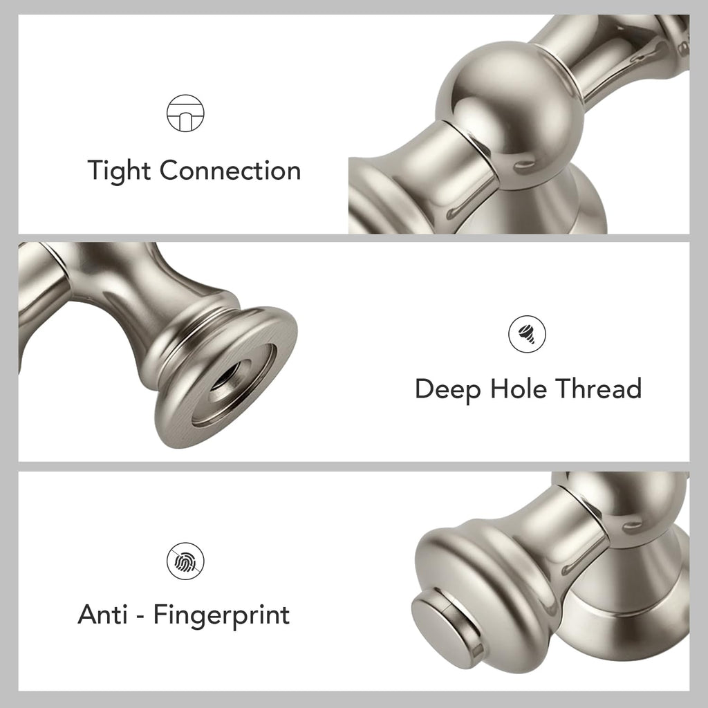 Brushed Nickel Cabinet Pulls, Drawer Pulls, 3 Inch, 20 Pack