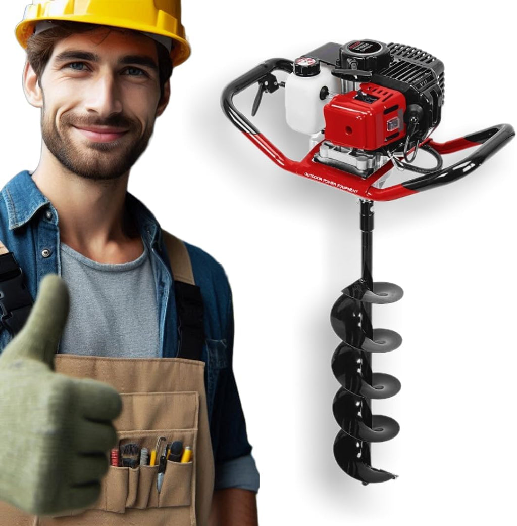 Fits Predator Gas Powered Earth Auger - Heavy Duty Tool, Quickly Dig Holes for Fence Posts, Signs, Landscaping