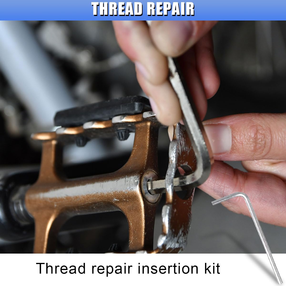 GAOLAOSY 30PCS M6 x 1.0mm Thread Repair Insert Kit