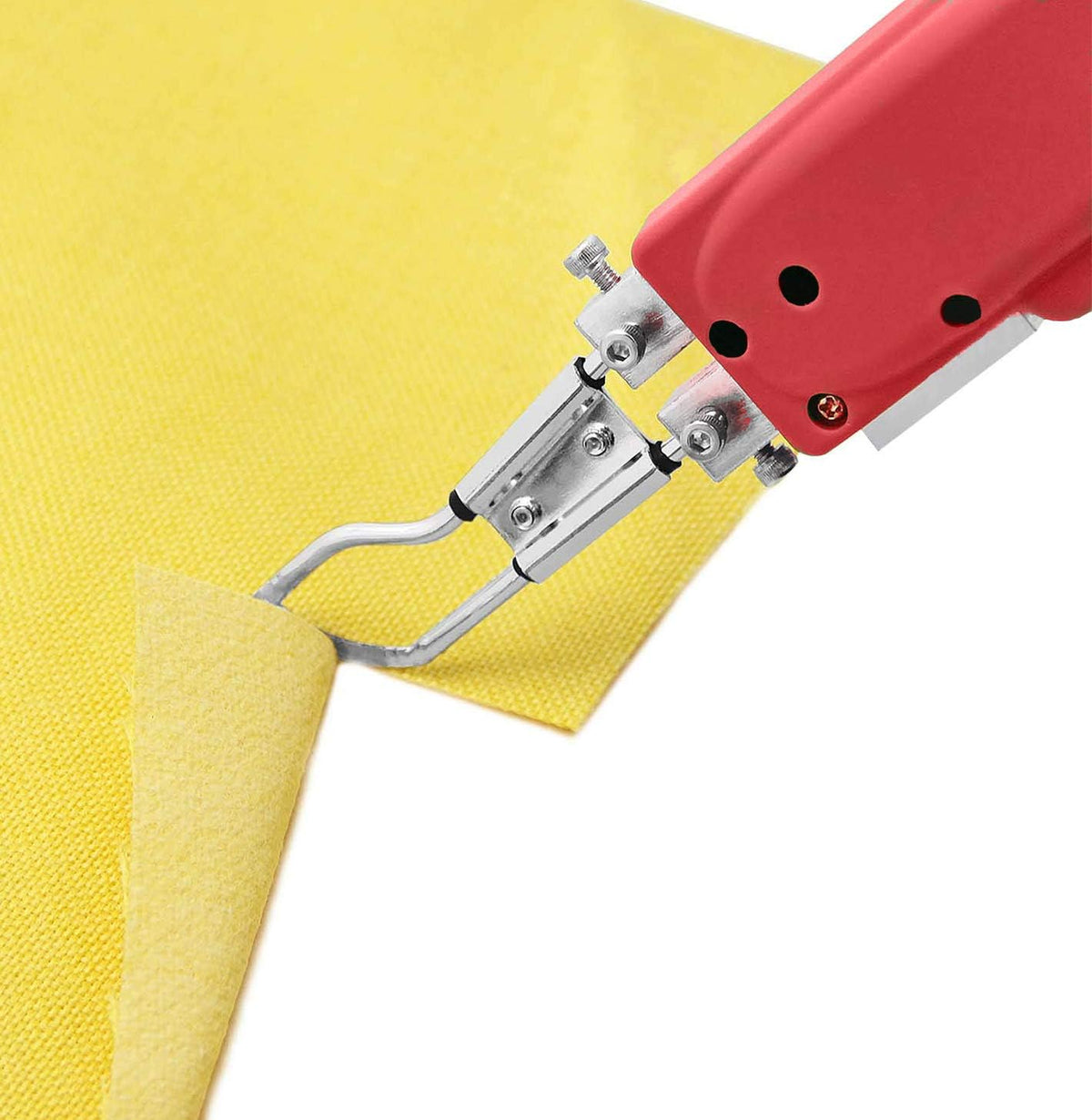 Handheld Hot Knife Fabric Cutter and Heat Sealer, Professional Hot Cutting Tool, with Cutter Foot