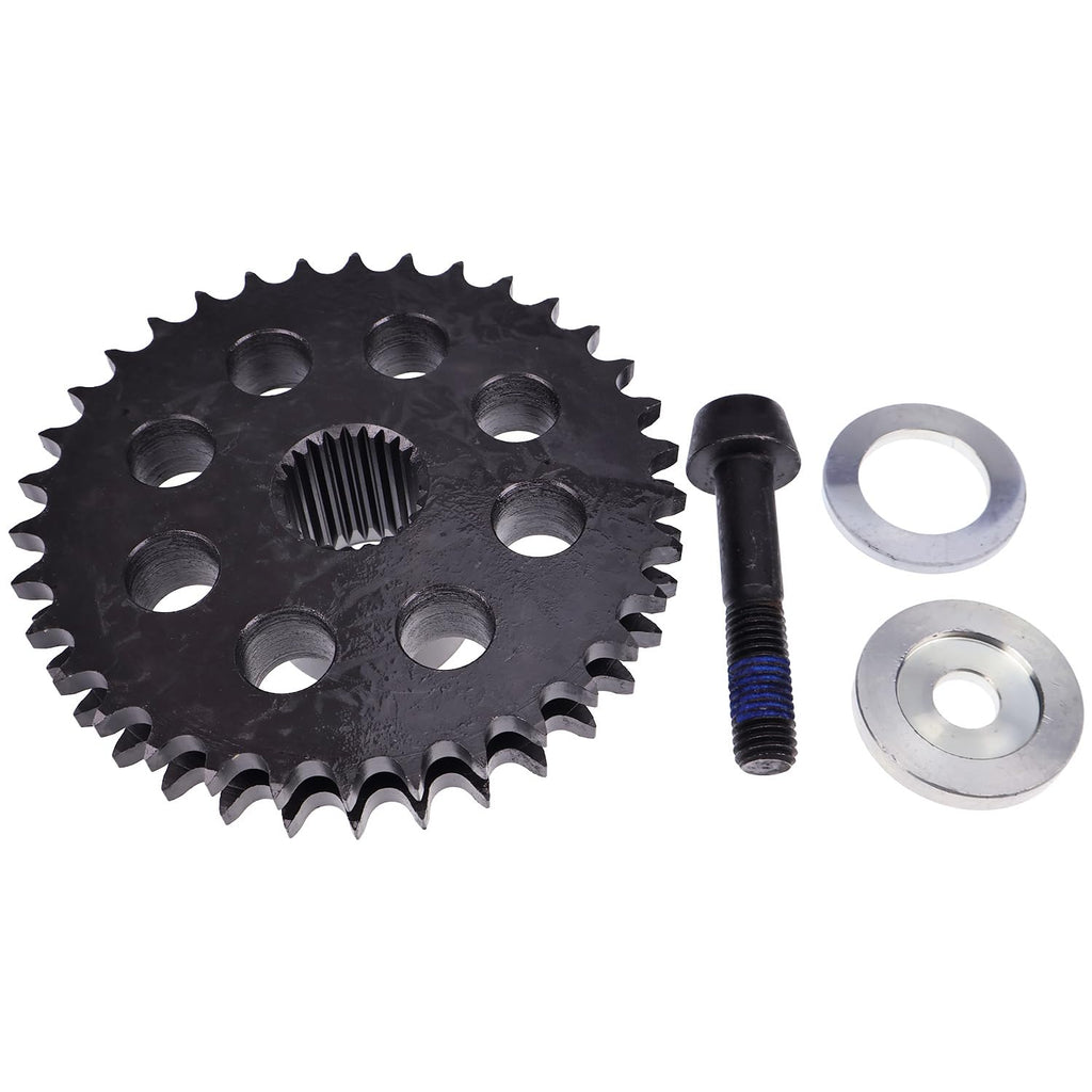 WQSING Drag Specialties Solid Compensator Sprocket 34T Kit 1120-0390