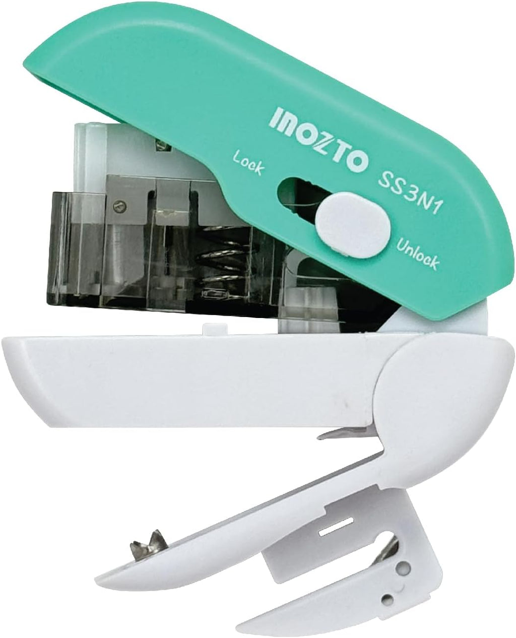 3-in-1 Multifunctional Staple-Free Stapler, Hole Punch & Letter Opener – Revolutionize Your Office Stapling