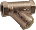 APOLLO Y Strainer,Alloy 20 SS,1",MNPT x FNPT 59LF405P2