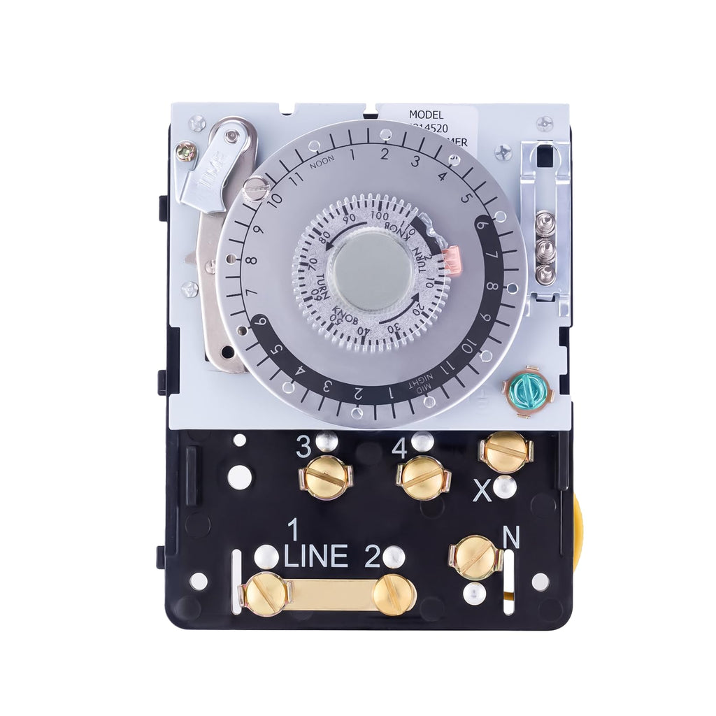 FrigeSwift M814520 Defrost Timer 208-240V 40A Double Dial Commercial Fridge