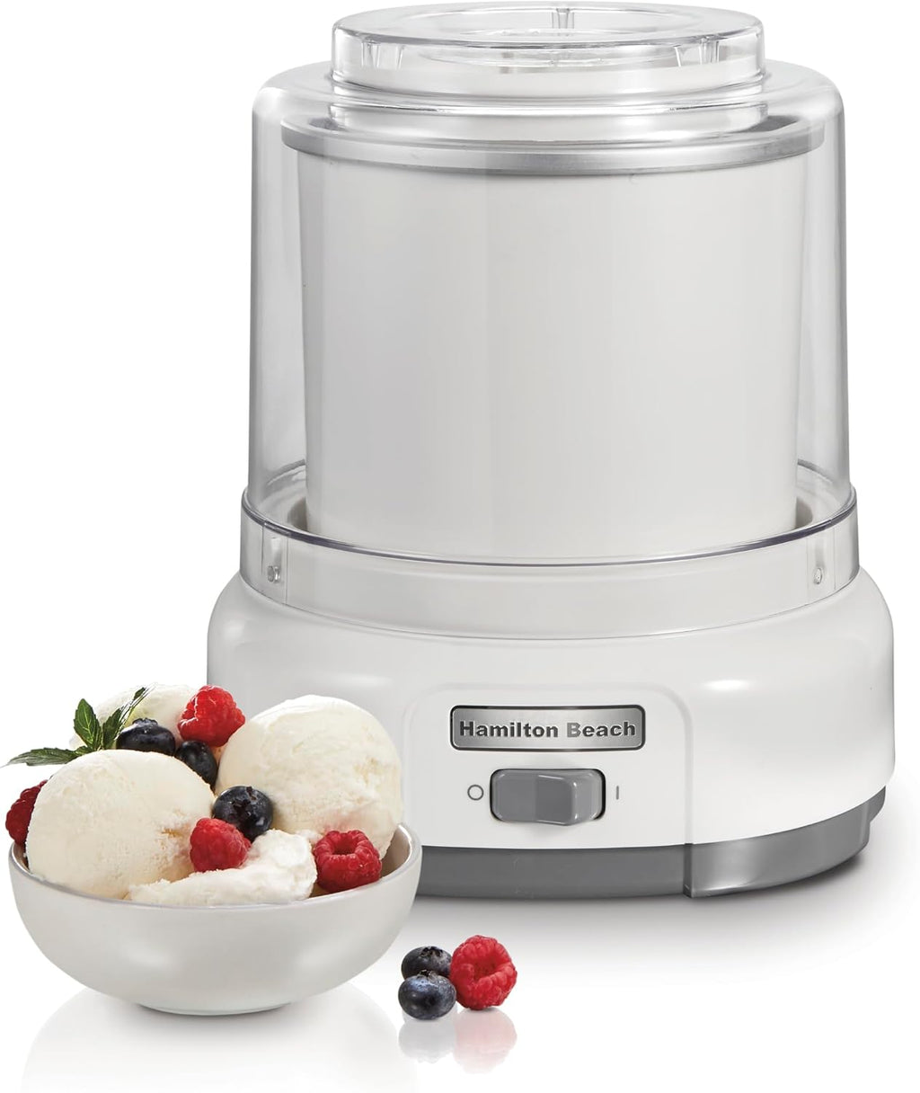 Automatic Electric Ice Cream Maker & Frozen Yogurt Machine