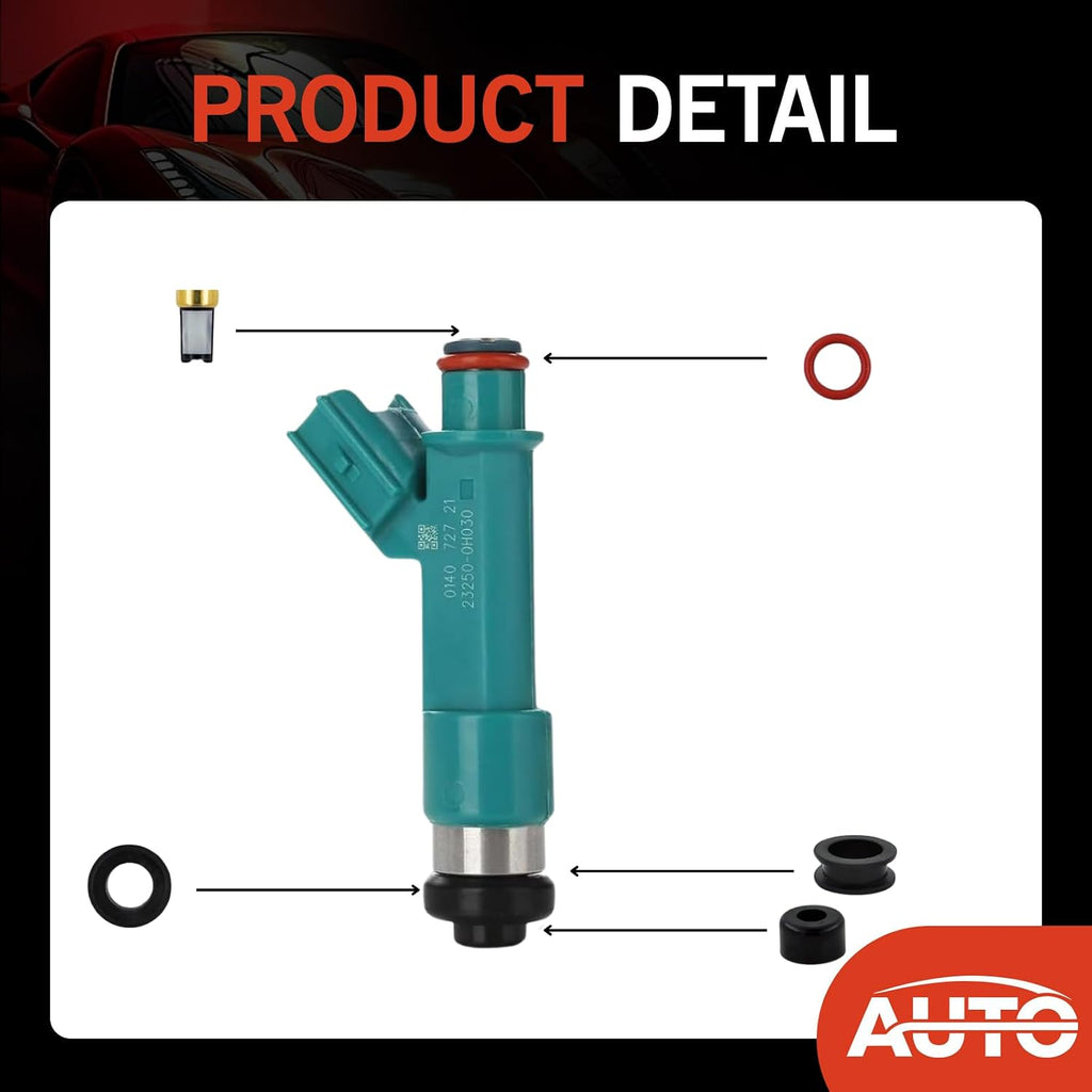 Fuel Injector Seal Kit O Ring for Toyota Scion
