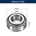 HIPicco 2 Pack 33208 Tapered Roller Bearing Cone and Cup Set