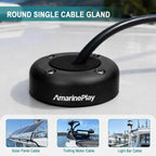 Marine Round Cable Gland Waterproof Marine Cable Seal Pass Through
