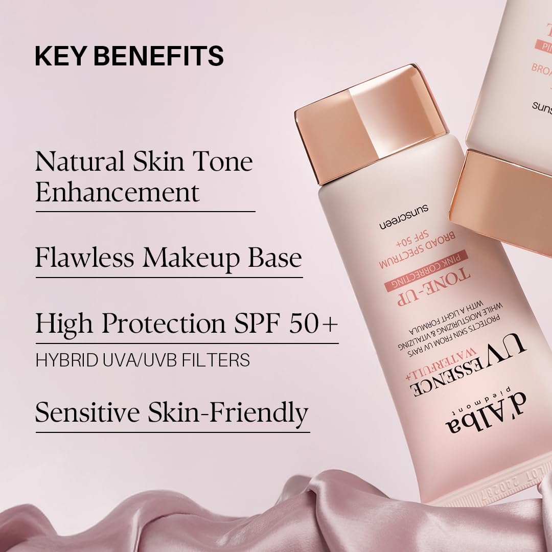 Waterfull Tone-Up Sunscreen Serum (1.69 fl oz), SPF 50+