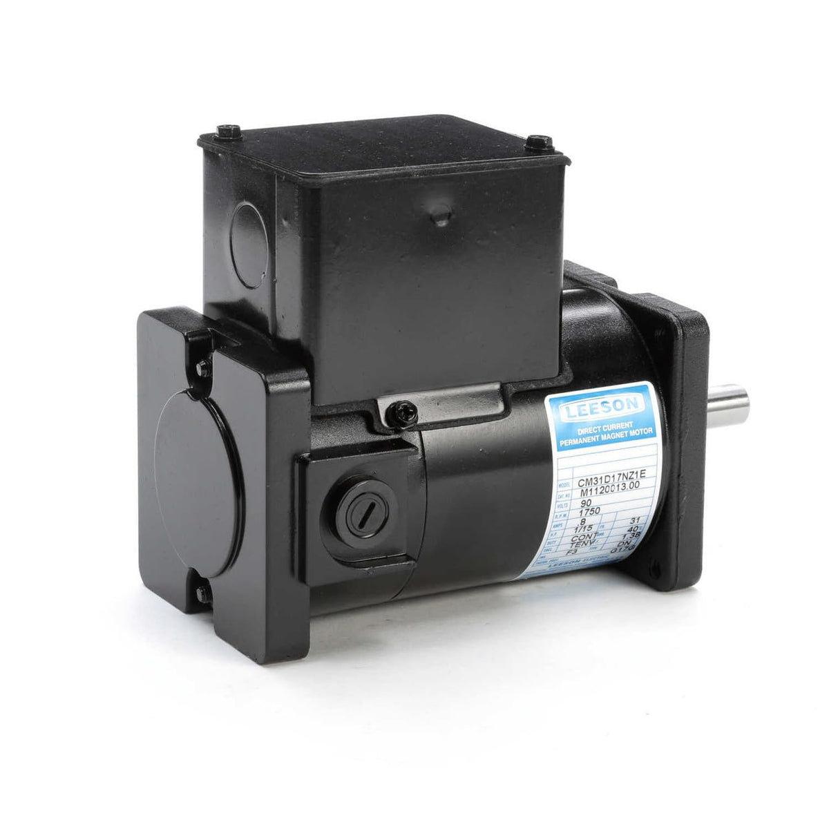 PEMS 1/15 HP DC Motor 31 Frame 1750 RPM 90V TENV for Leeson M1120013.00