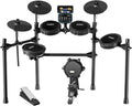 MOSEN MED-X5 Electric Drum Set Mesh Drum Pads, Phone Holder, Sticks, Adjustable cymbals, Kick drum, Headphones, USB
